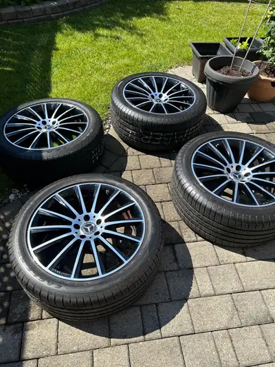 2020 Mercedes   Rims and Tires $1950 or best offer ., View more