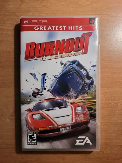 Burnout Legends for the PSP. In good condition. Will also consider trades.