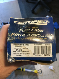 New fuel filter (Toyota Corolla; replaces GKI GF6063) - $5