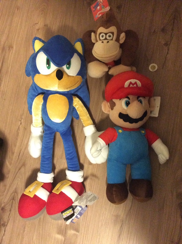 Super Mario Sonic Donkey Kong Plushies Plush Dolls Plushie Toys Toys