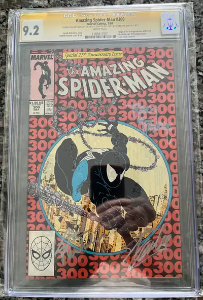 THE AMAZING SPIDER-MAN 300 CGC 9.2 SS FIRM, View more
