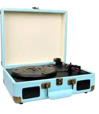 RETROLIFE Vinyl Record Player 3-Speed Bluetooth Su