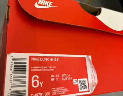 Nike Dunk Hi GS 6 Women’s 7/7.5, View more