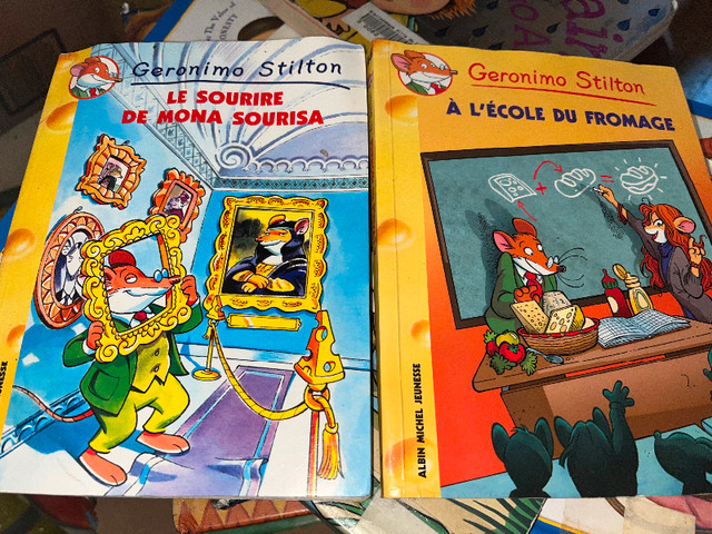 Geronimo and Thea Stilton livres romans enfants  books novels dans Livres jeunesse et ados  à Ville de Montréal - Image 3