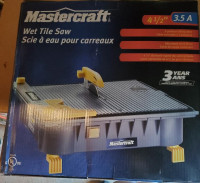 Mastercraft Wet Tile 4-1/2-in Saw 3 5A