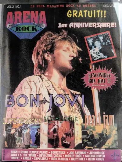 Arena Rock magazine, View more