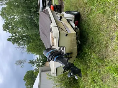 Get your family on the water for a bargain. The hull is good, the motor runs fine. This needs some T...
