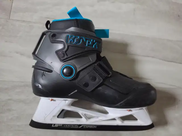Junior Goalie Skates - Bauer Konekt HF3, Size 3 in Hockey in Edmonton - Image 5
