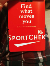 Sport Chek $25 For $20