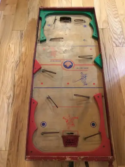 Vintage Munro Table Top Hockey Game $100 In good used condition. Shows signs of wear & age as seen i...