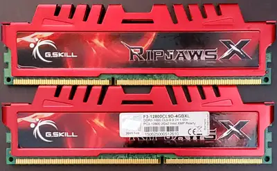 G.Skill Ripjaws 16gb(2x8) ddr3-1600MHz Desktop Memory, View more