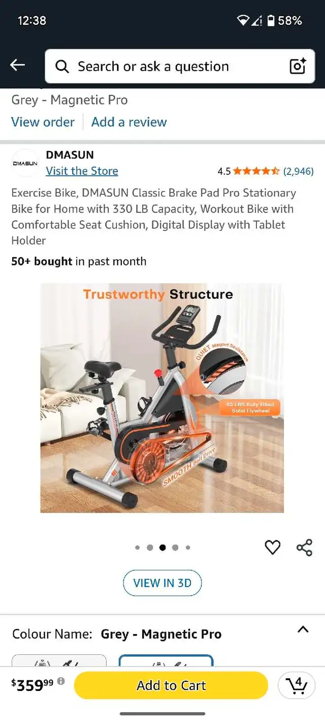 New Stationary bike in Exercise Equipment in Kitchener / Waterloo - Image 5