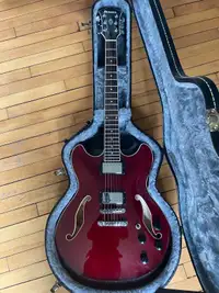 Ibanez AS73 Electric Guitar - Transparent Cherry Red