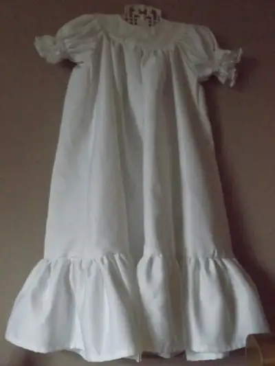 BABY CHRISTENING GOWN & BONNET, View more
