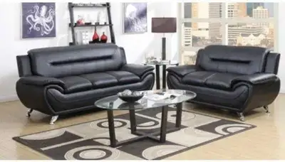 Brand New leather 3pc sofa available in COD lather, View more
