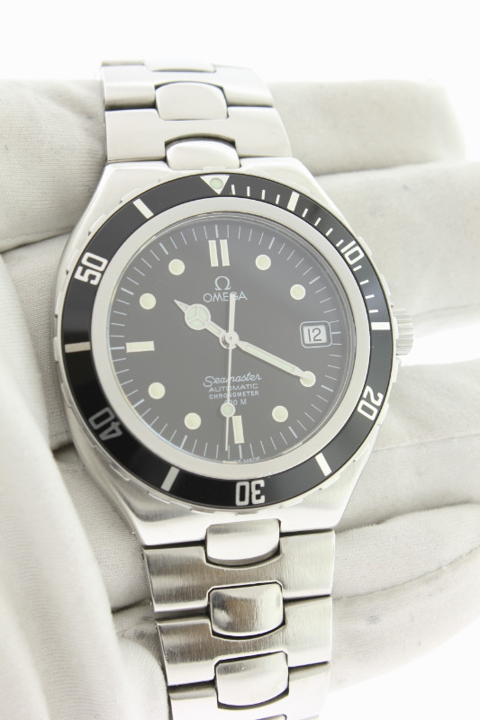 Omega Seamaster 200m Black Automatic Steel 39mm 368.1061