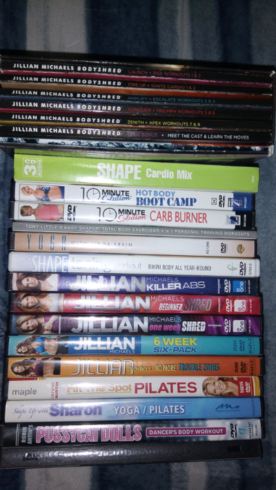 Workout DVD Video's $1 Each, View more