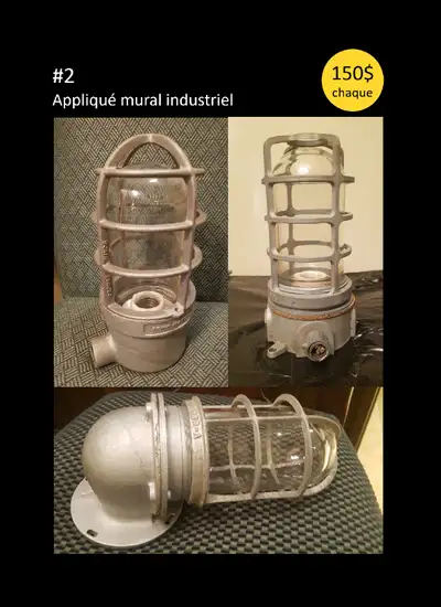 Applique Murale Industrielle, View more