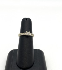 14KT Yellow Gold Diamond 3.45gms Ring w Appraisal $775