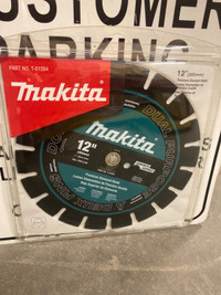 MAKITA 12-inch Segmented Dual Purpose Diamond Blade