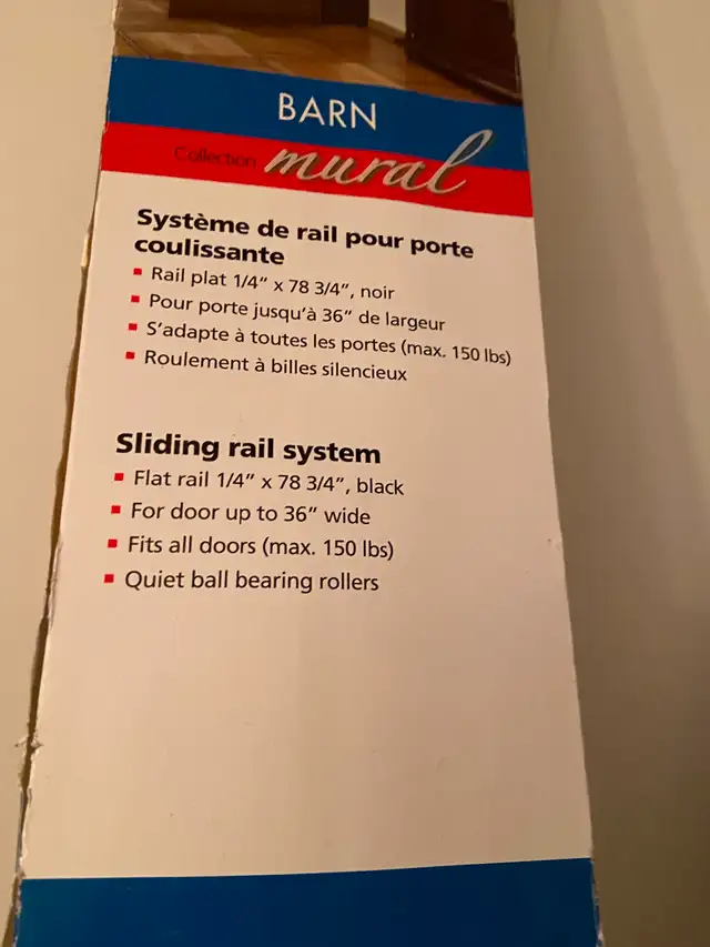 Système de rail pour porte in Windows, Doors & Trim in Laurentides - Image 3