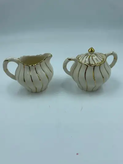 Vintage China Cream and Sugar Arthur Wood, View more