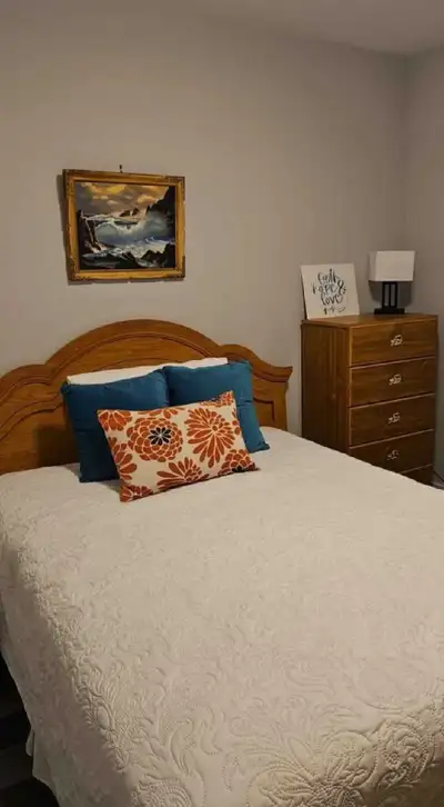 Furnished room for rent in a beautiful modern 55+ Seniors Condo in Holyrood. I'm looking for a clean...