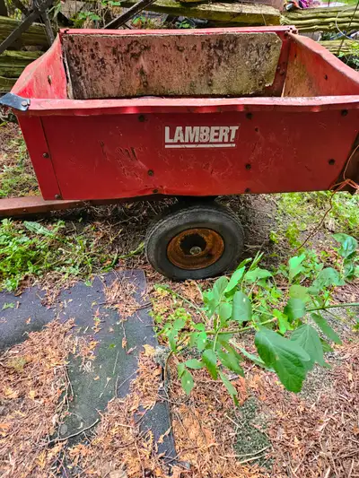Used ATV trailer for sale . Cat in photo not included. :)