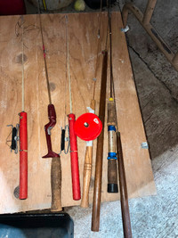 Fishing rods and reels