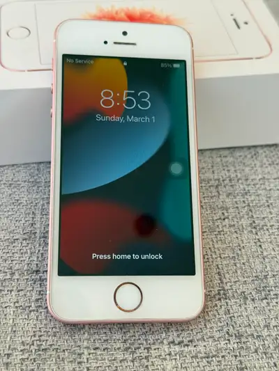 Phone SE (1st Gen) – 64GB – Rose Gold – Excellent Body Shape, View more