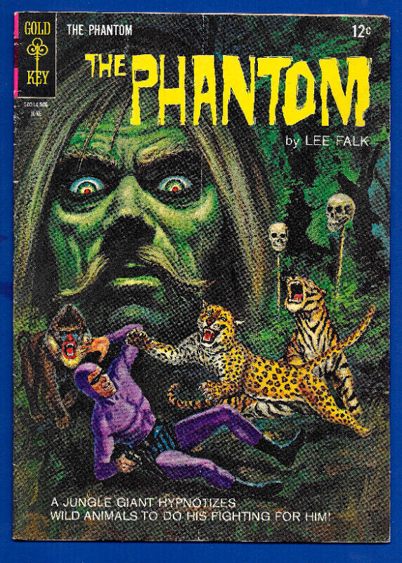 The Phantom #12 Gold Key (1965) Mid Grade Collectible in Comics & Graphic Novels in Stratford