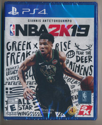 ORIGINAL SEALED NEW PS4 NBA 2K19 BASKETBALL VIDEO GAME