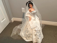 Ashton Drake porcelain doll. 26” Collectible figurine. Like new