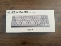 Logitech MX Mechanical Mini Pale Grey wireless keyboard 
