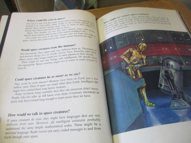 1979 STAR WARS QUESTION & ANSWER BOOK ABOUT SPACE $10. VINTAGE in Arts & Collectibles in Winnipeg - Image 3