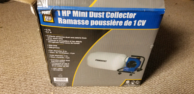 1 HP Mini dust collector (Power Fist) in Other in Winnipeg