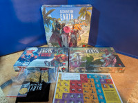 Excavation Earth w/ expansions Kickstarter board game.