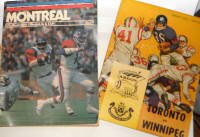 NOW HALF PRICE: Argos 'n Alouettes Vintage CFL Programs