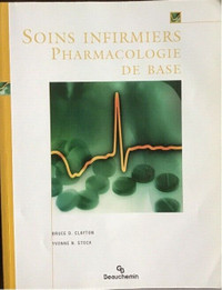 Soins Infirmiers Pharmacologie de Base de Yvonne N. Stock Bruce