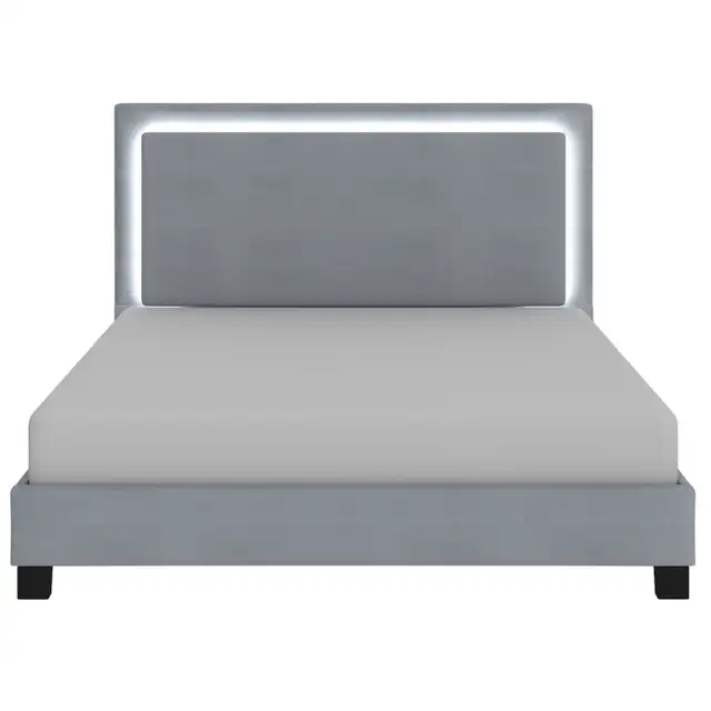 PLATFORM BED KING SIZE, LUMINA BRAND NEW W/LIGHT(FREE DELIVERY)63240706347395123
