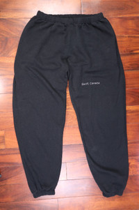 Sweatpants Sweats Black Banff, Canada No String or Tag Small