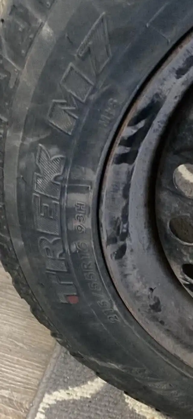 Ford Focus Winter Tire 215/55R/16, 1 Winter Tire with Rims577405935776573441