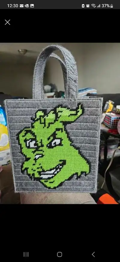 The Grinch gift bag, View more