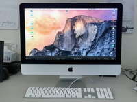 Apple iMac(2012) 21in desktop computer