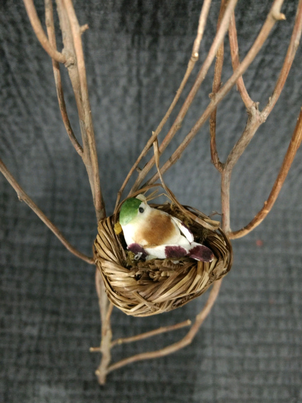 Christmas bird house/ bird nests/ holiday decor/ ornaments 
 in Holiday, Event & Seasonal in City of Toronto - Image 2