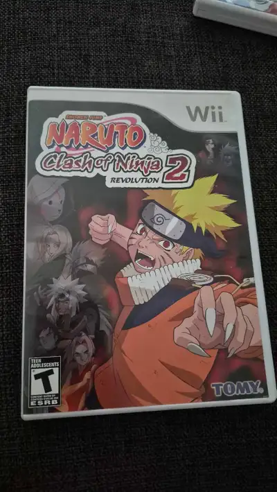 Tomy Naruto Clash of Ninja Revolution 2 Nintendo Wii, View more