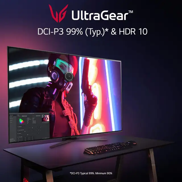 Moniteur de jeu OLED Ultragear UHD de 48 pouces in Monitors in Granby - Image 7