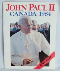 Pope John Paul II Canada 1984 Collectible Souvenir