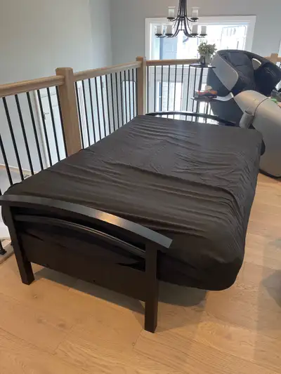 Black Futon Double Size, View more