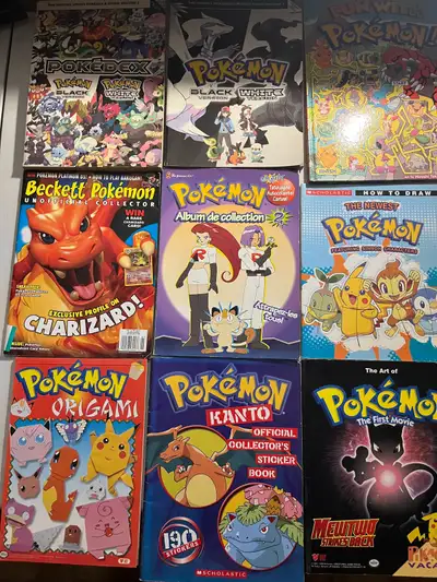 Pokémon books, View more